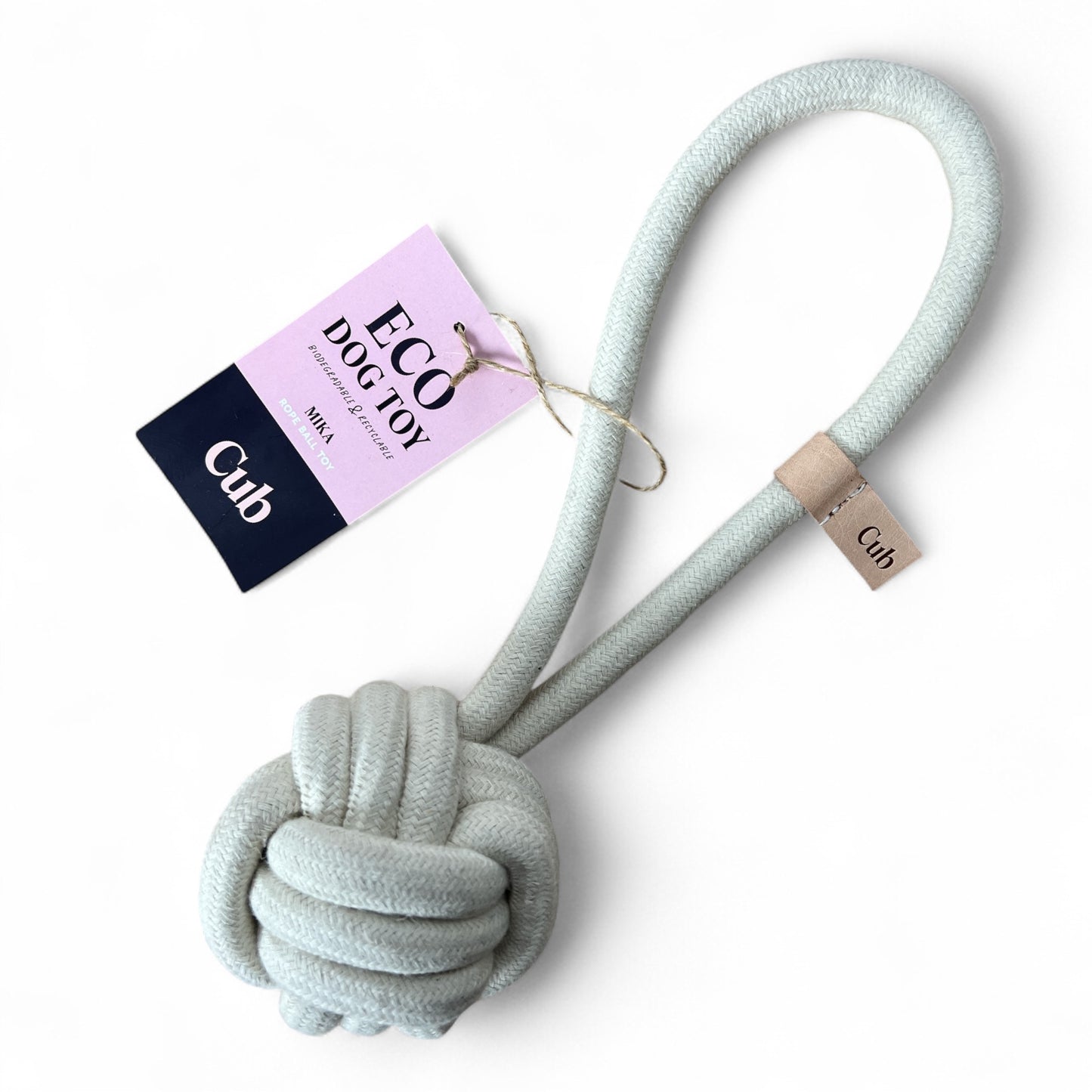 Mika Rope Toy (White)