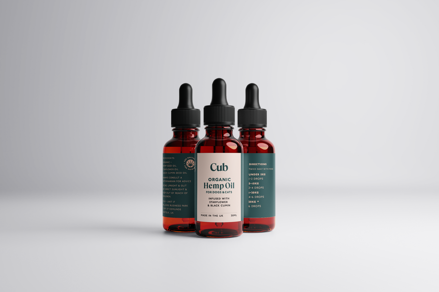 Cub x CBD Bro's - Hemp Oil For Dogs & Cats